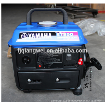 Yunkuan Qiangwei Internationale Marke Benzingeneratoren Yamaha ET950 Zweitakt-Benzingenerator 650W0.65KW